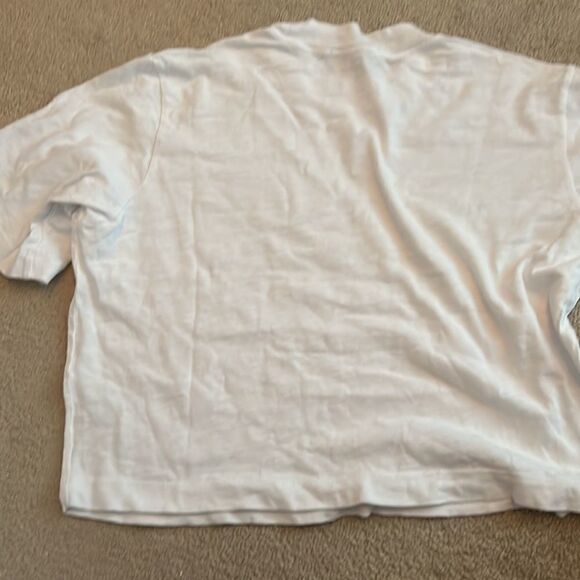 Cotton Citizen Cropped White Tee XS - Picture 4 of 5